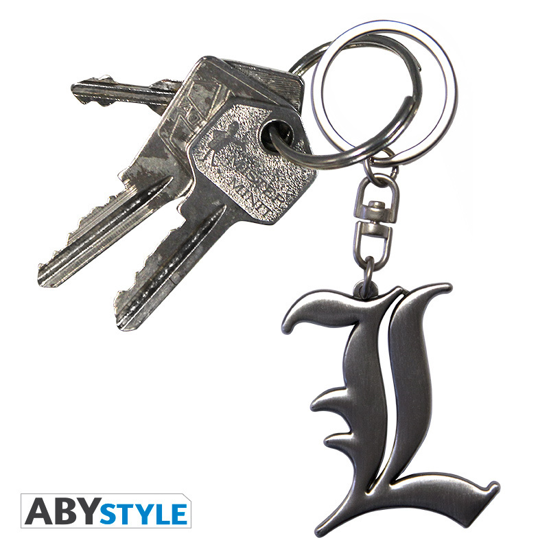 Weitere Ansicht: DEATH NOTE - Keychain 3D L Symbol