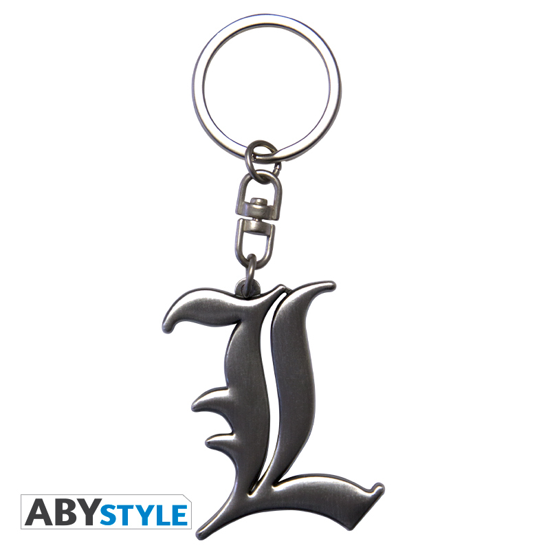 Weitere Ansicht: DEATH NOTE - Keychain 3D L Symbol