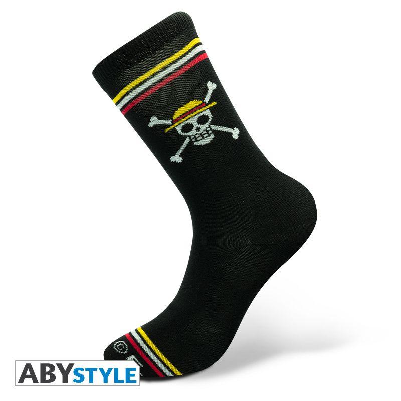 Weitere Ansicht: ONE PIECE - Socks - Black - Skull