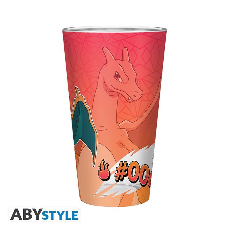 Weitere Ansicht: POKEMON - Large Glass Premium - 400ml - Charizard