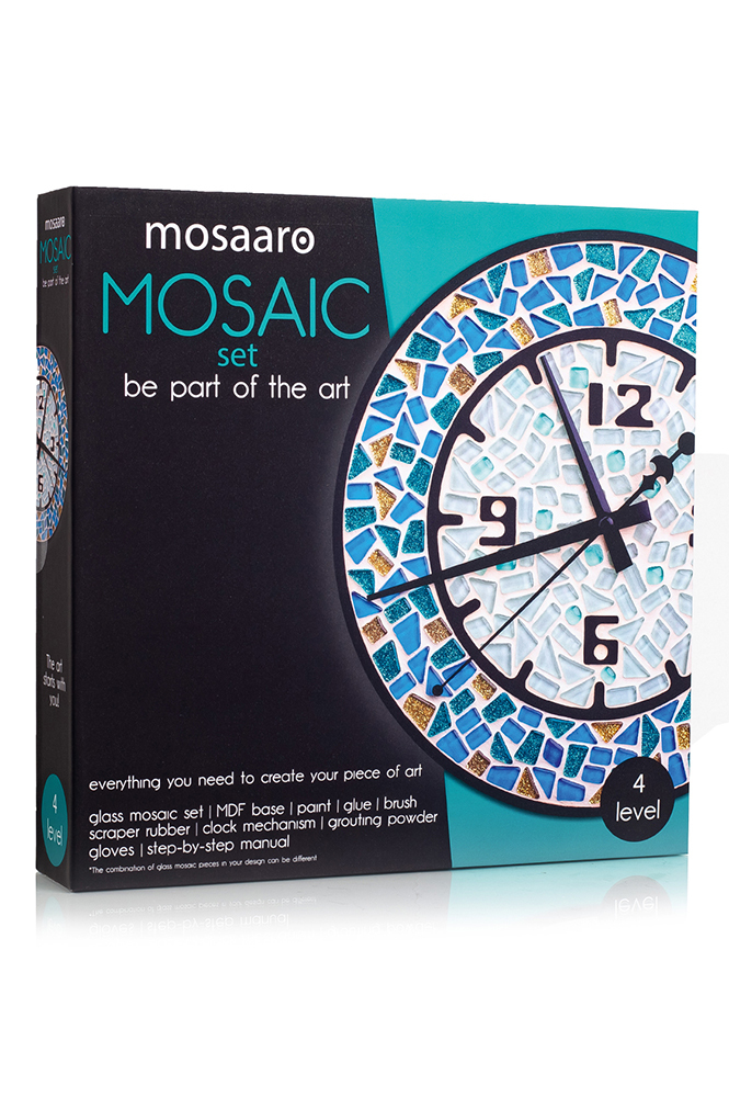 Produktbild: Mosaik-Set Rund-Uhr MA4001