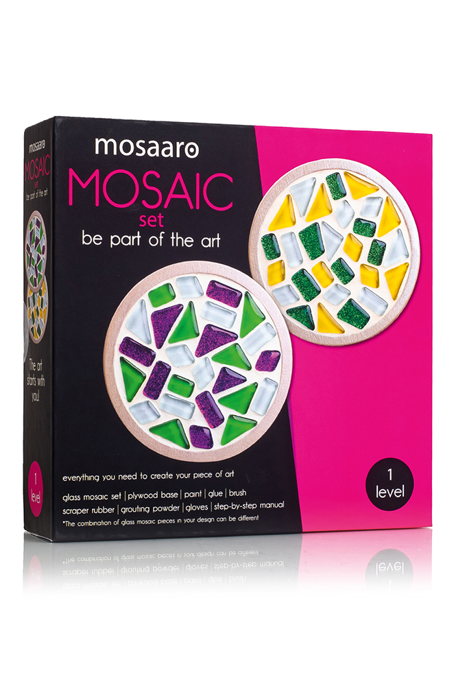 Produktbild: Mosaik-Set Getränkeuntersetzer (rund) MA1001