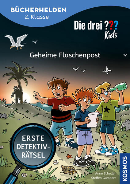 Produktbild: Die drei ??? Kids, Bücherhelden 2. Klasse, Geheime Flaschenpost | Anne Scheller
