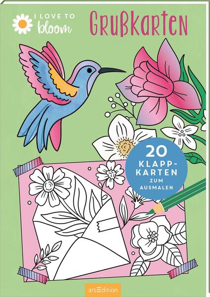 Produktbild: I Love to Bloom - Grußkarten