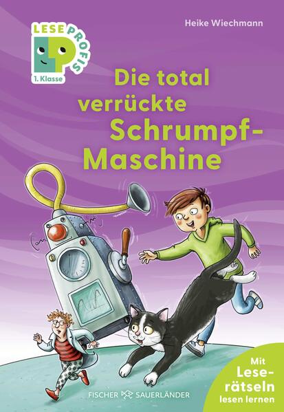 Produktbild: Leseprofis - Die total verrückte Schrumpf-Maschine, 1. Klasse | Heike Wiechmann