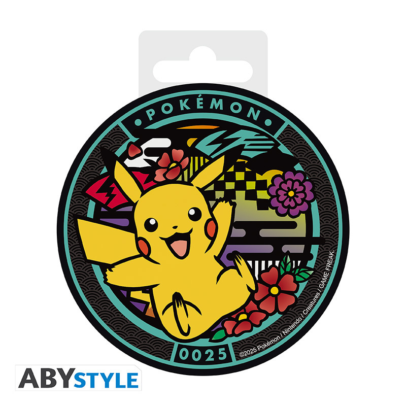 Produktbild: POKEMON - Ceramic Coasters "Pikachu"