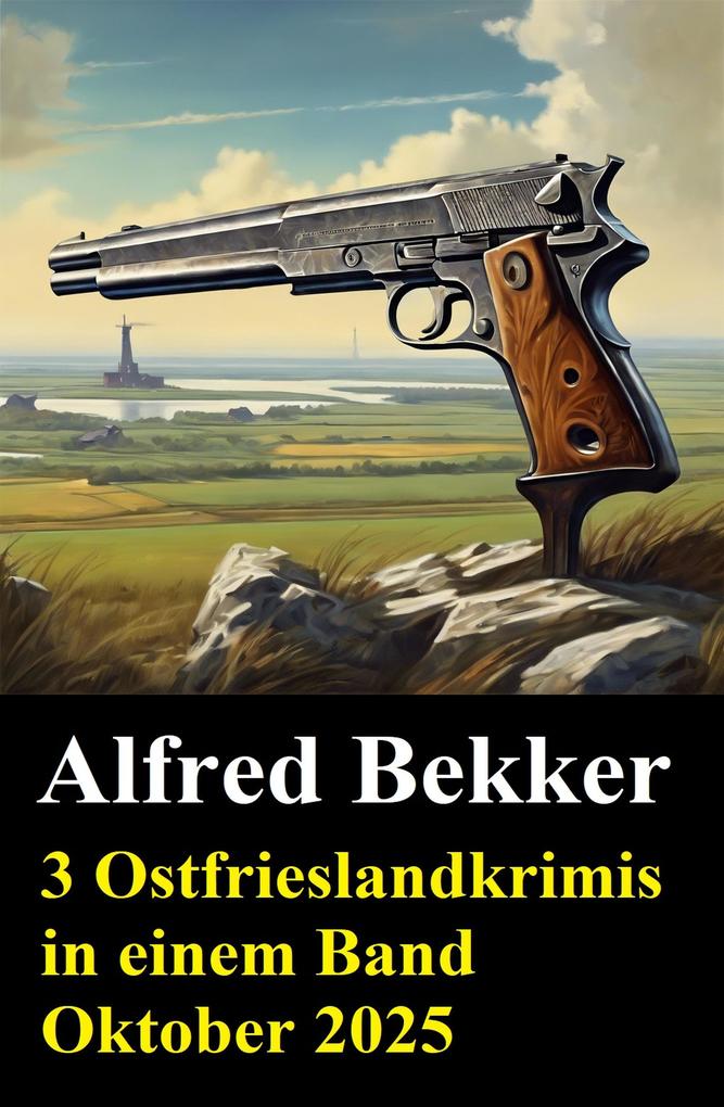 Produktbild: 3 Ostfrieslandkrimis in einem Band Oktober 2025 | Alfred Bekker