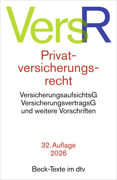 Produktbild: Privatversicherungsrecht. VersR