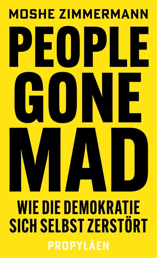 Produktbild: People gone mad | Moshe Zimmermann