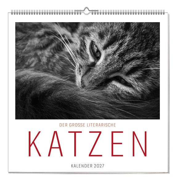 Produktbild: Der literarische Katzen Kalender 2027