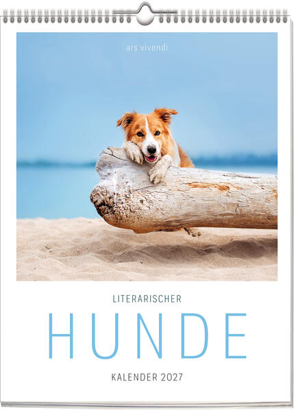 Produktbild: Literarischer Hunde Kalender 2027 | Vivendi Ars