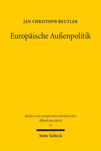 Produktbild: Europäische Außenpolitik | Jan Christoph Beutler