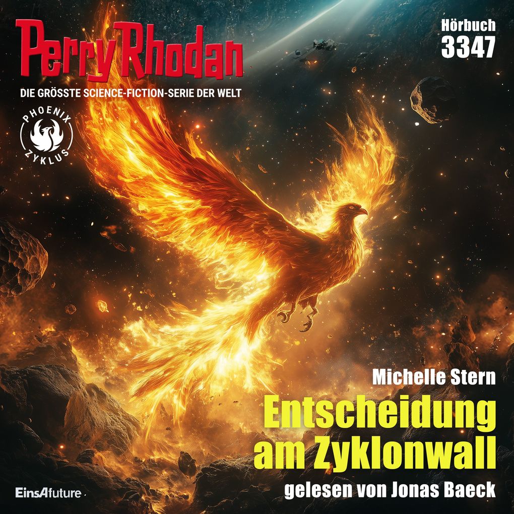 Produktbild: Perry Rhodan 3347: Entscheidung am Zyklonwall | Michelle Stern