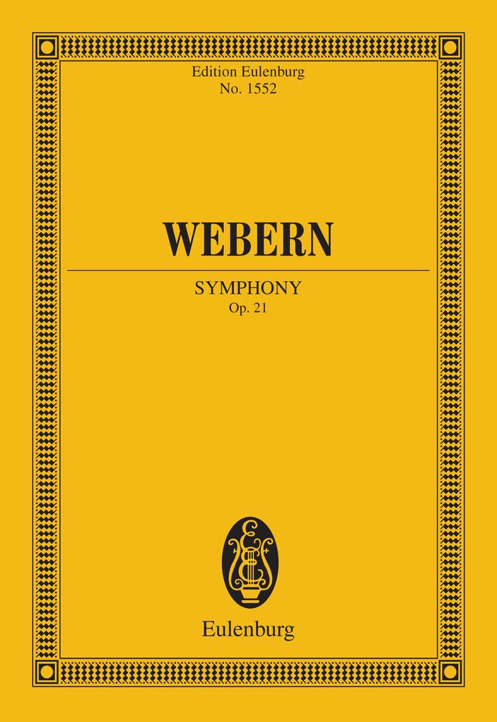 Produktbild: Symphony | Anton Webern
