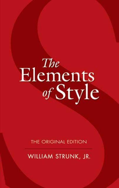 Produktbild: The Elements of Style | William Strunk Jr