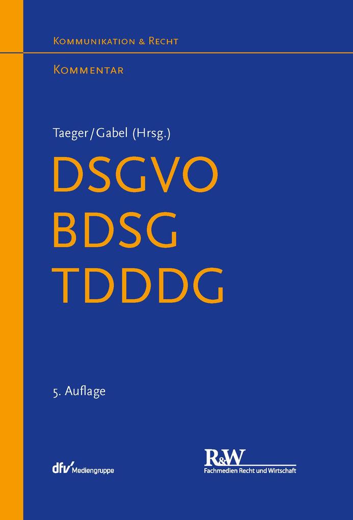 Produktbild: DSGVO - BDSG - TDDDG