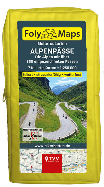Produktbild: FolyMaps-Set Alpenpässe SPEZIAL