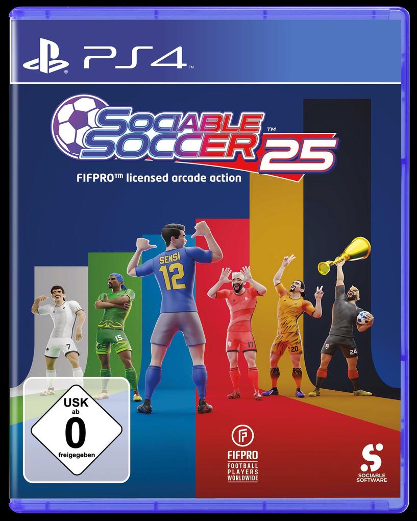 Produktbild: Sociable Soccer 25 (PlayStation PS4)