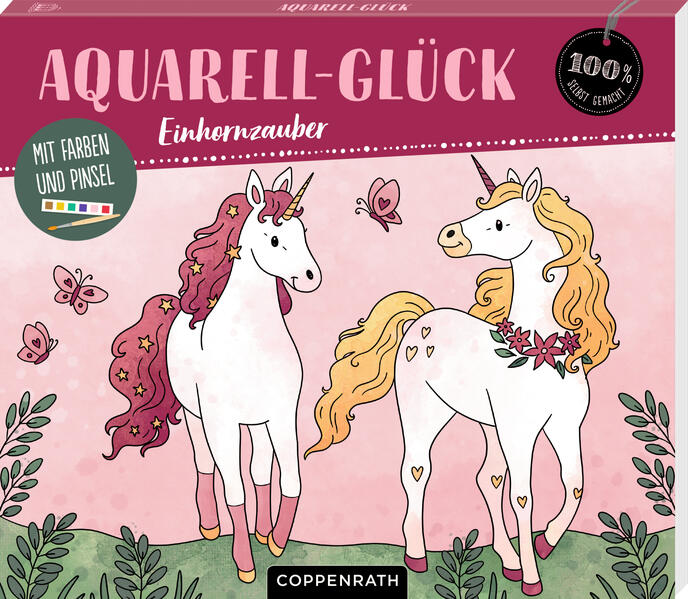 Produktbild: Aquarell-Glück Einhornzauber