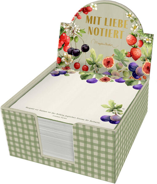 Produktbild: Zettelkästchen - Mit Liebe notiert!