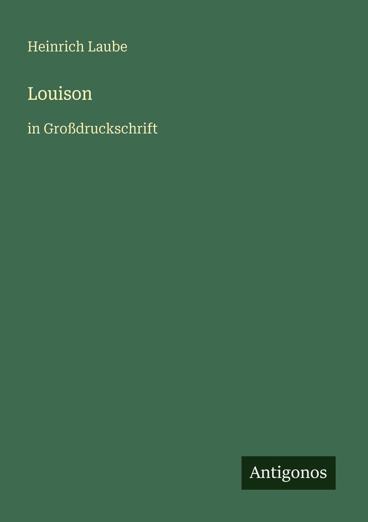 Produktbild: Louison | Heinrich Laube