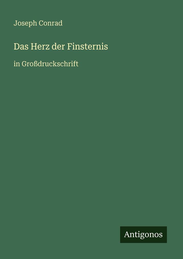 Produktbild: Das Herz der Finsternis | Joseph Conrad
