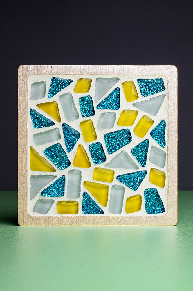 Weitere Ansicht: Mosaik-Set Getränkeuntersetzer (quadratisch) MA1002