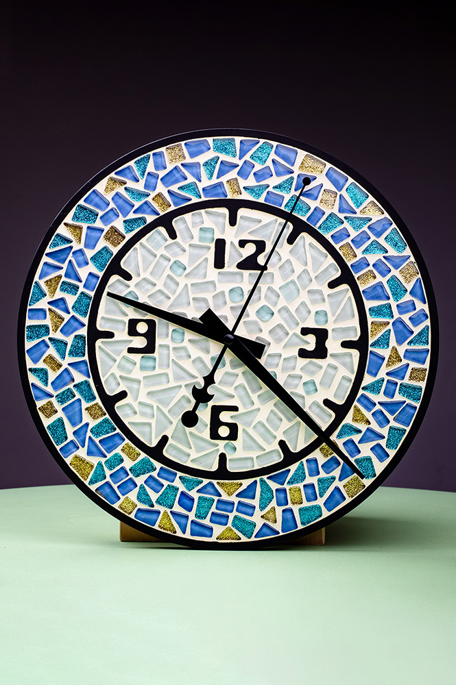 Weitere Ansicht: Mosaik-Set Rund-Uhr MA4001
