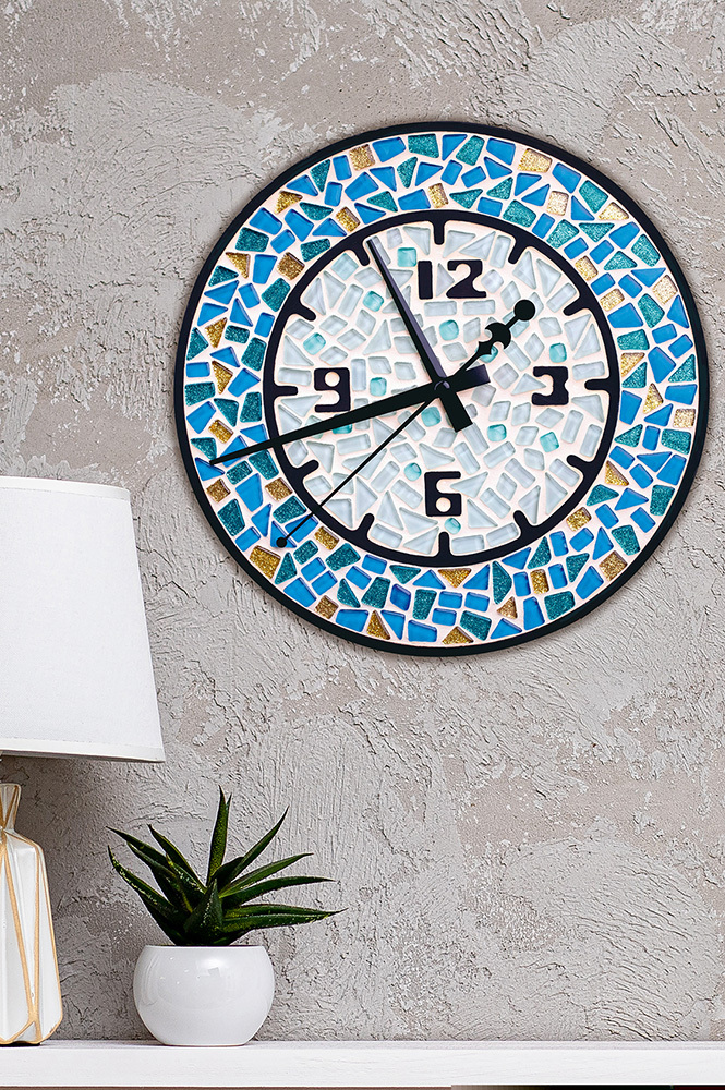 Weitere Ansicht: Mosaik-Set Rund-Uhr MA4001