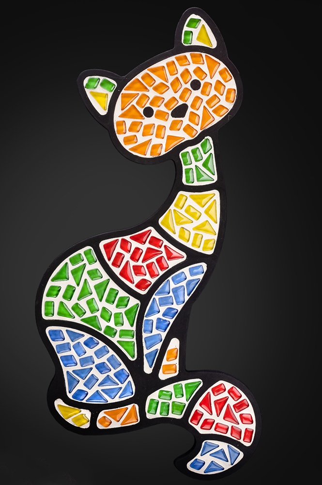 Weitere Ansicht: Mosaik-Set Katze MA3002