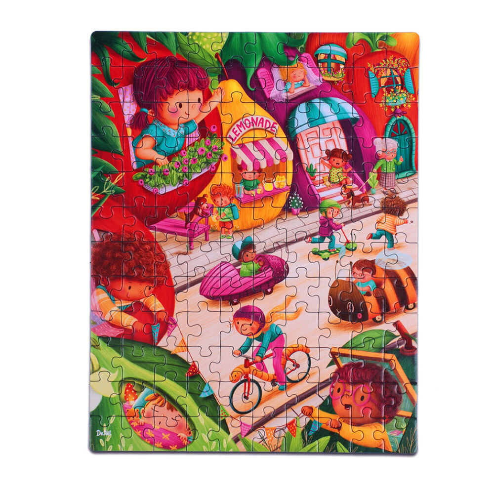 Weitere Ansicht: Puzzle De.tail Obststadt DT100-24