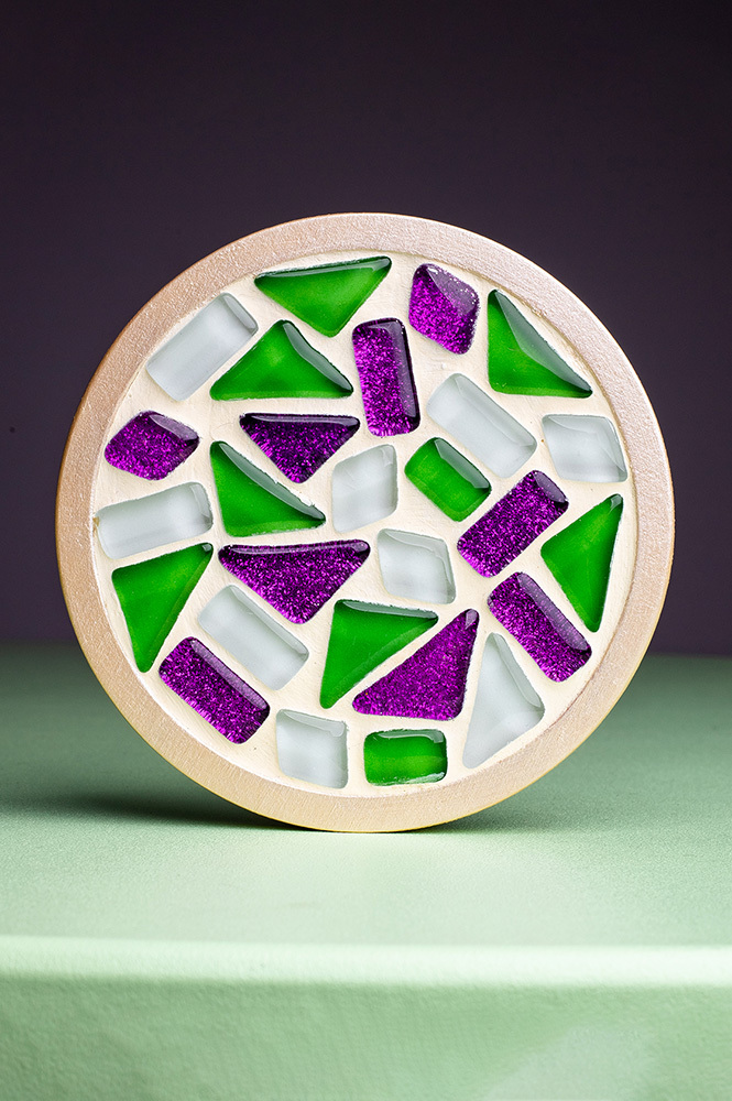 Weitere Ansicht: Mosaik-Set Getränkeuntersetzer (rund) MA1001