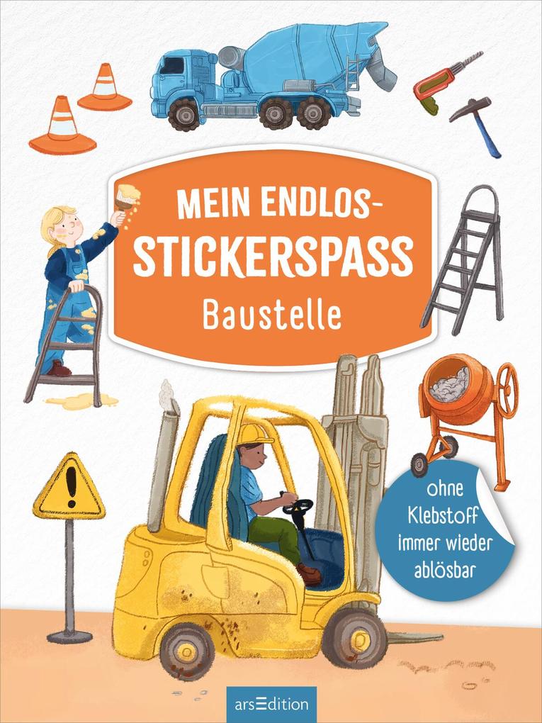 Weitere Ansicht: Mein Endlos-Stickerspaß - Baustelle