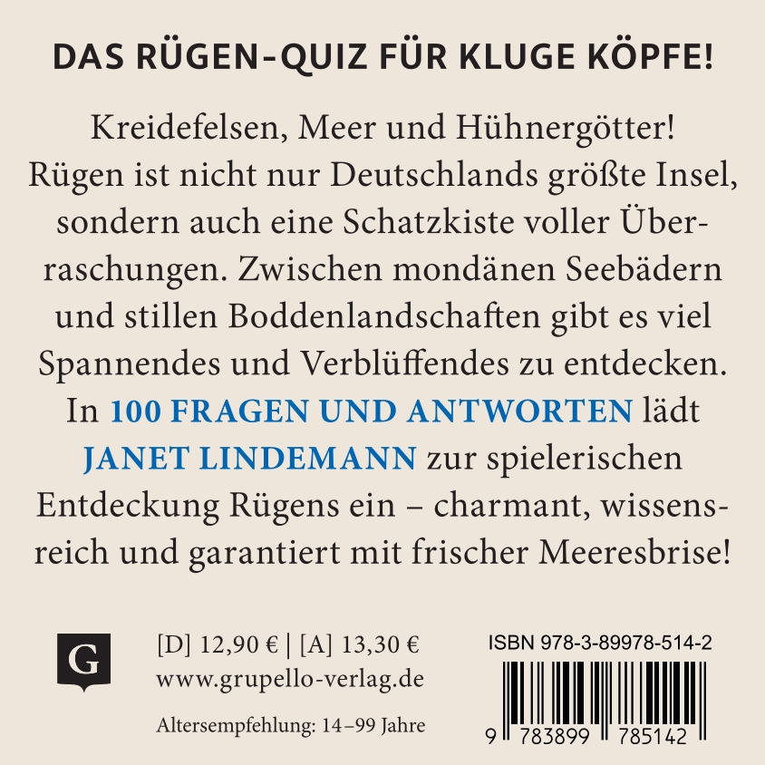 Weitere Ansicht: Rügen-Quiz | Janet Lindemann