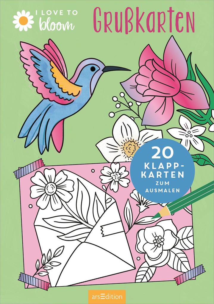 Weitere Ansicht: I Love to Bloom - Grußkarten