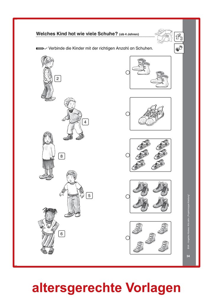 Weitere Ansicht: Kita aktiv Projektmappe Kleidung | Angelika Hüskes