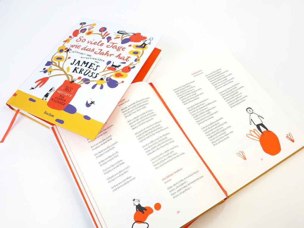 Weitere Ansicht: So viele Tage wie das Jahr hat. 365 Gedichte für Kinder und Kenner | James Krüss