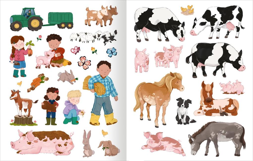 Weitere Ansicht: Mein Endlos-Stickerspaß - Bauernhof