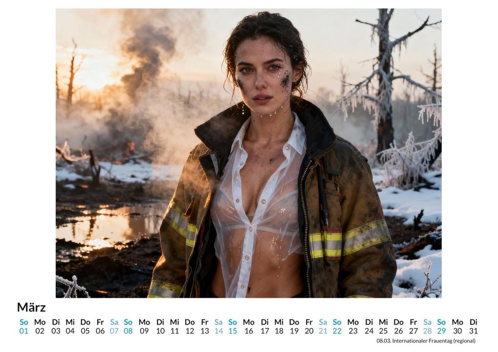 Weitere Ansicht: Heiße Feuerwehrfrauen | Elias Kaiser