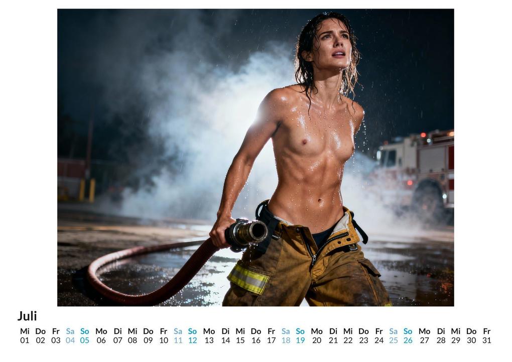 Weitere Ansicht: Heiße Feuerwehrfrauen | Elias Kaiser