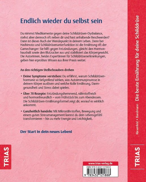 Weitere Ansicht: Die beste Ernährung für deine Schilddrüse | Iwonna Riesenfeld, Kira Bandmann