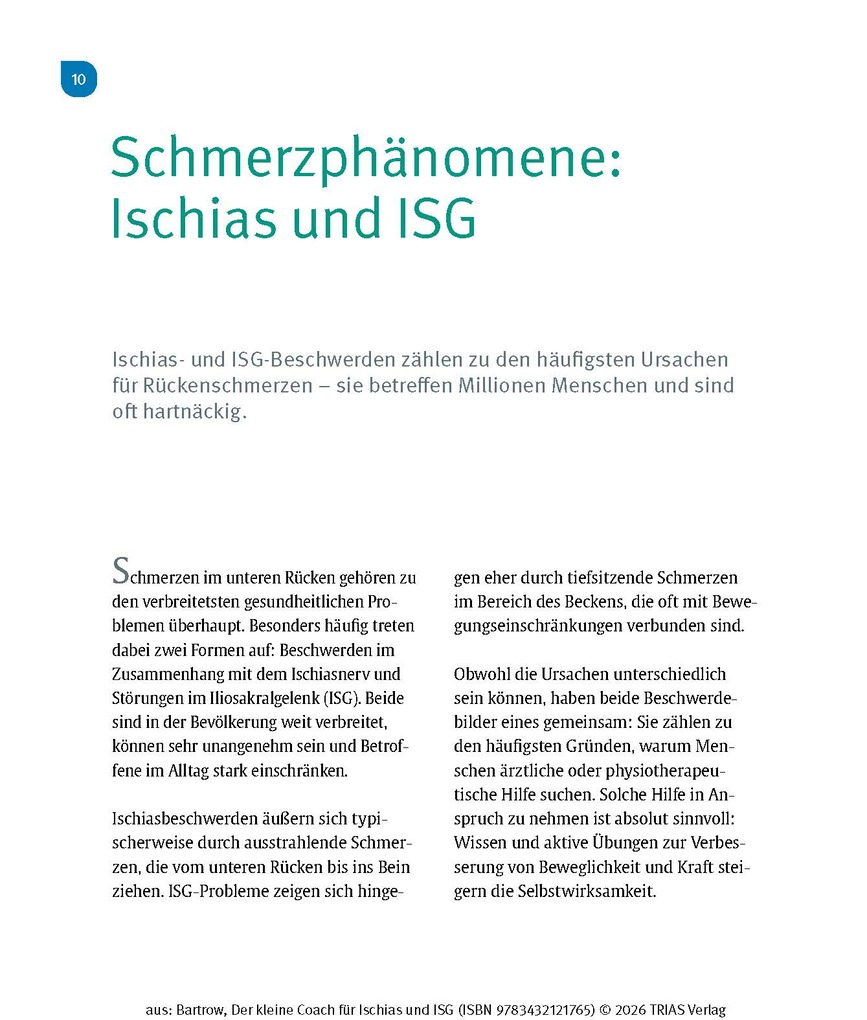 Weitere Ansicht: Der kleine Coach für Ischias und ISG | Kay Bartrow