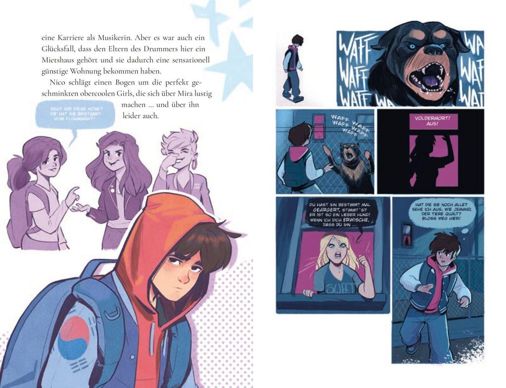 Weitere Ansicht: Nico & Daimon - Verflammt gute Freunde | Katja Brandis