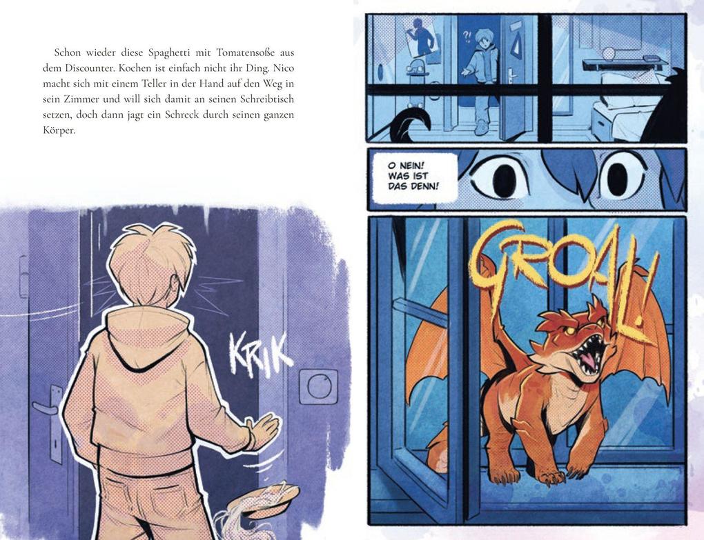 Weitere Ansicht: Nico & Daimon - Verflammt gute Freunde | Katja Brandis