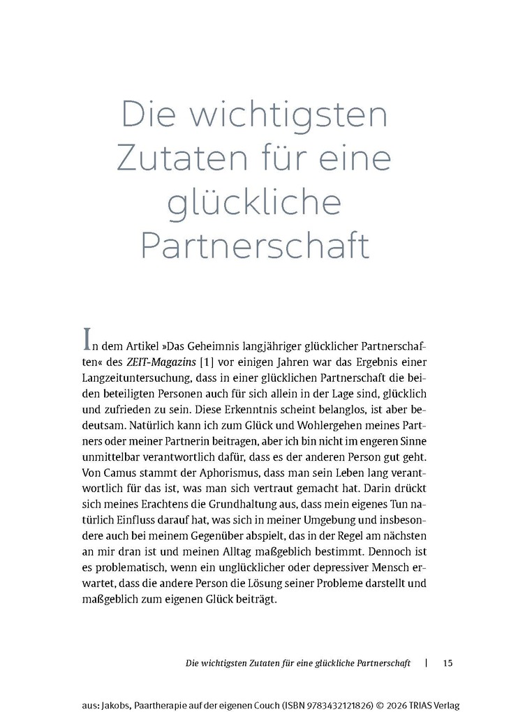 Weitere Ansicht: Paartherapie auf der eigenen Couch | Birgit Jakobs