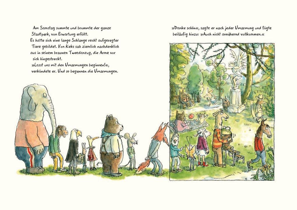 Weitere Ansicht: Konrad Kröterich und die Suche nach der allerschönsten Umarmung | Oren Lavie