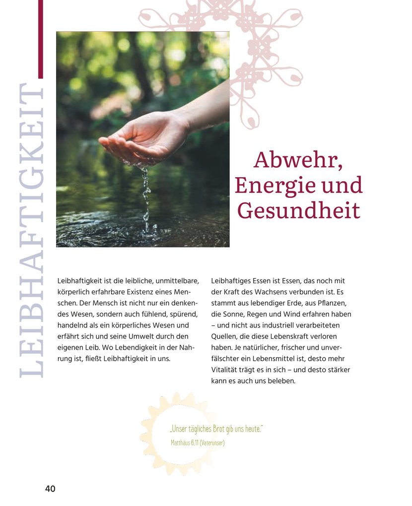 Weitere Ansicht: Das große Buch der Gottesnahrung | Antje Watermann