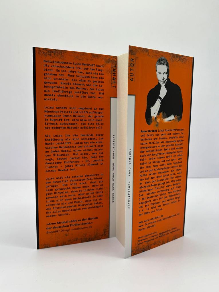 Weitere Ansicht: Ungelöst - Die erste Zeugin | Arno Strobel