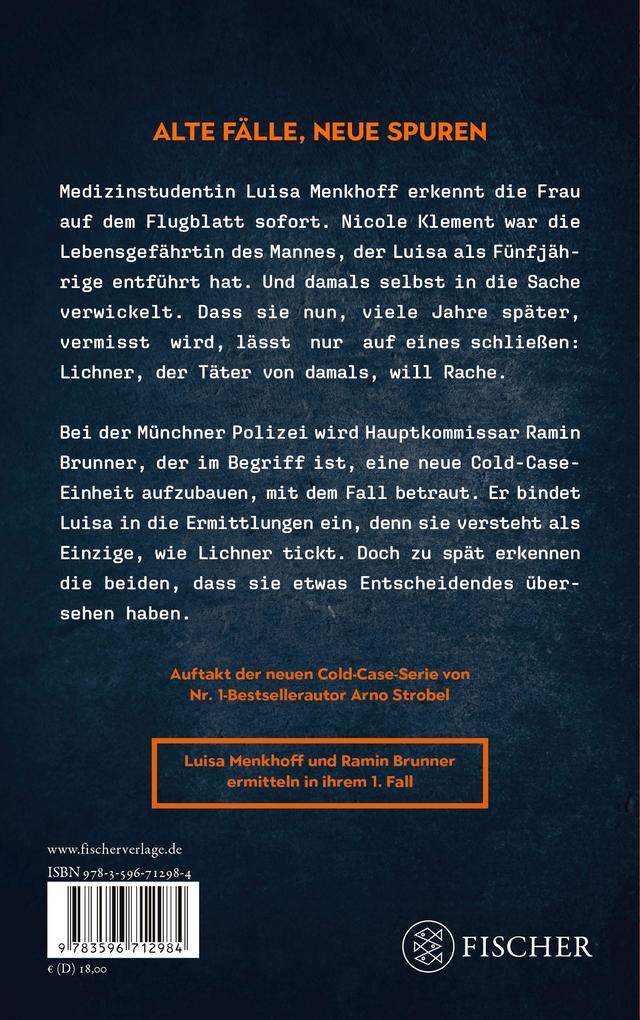 Weitere Ansicht: Ungelöst - Die erste Zeugin | Arno Strobel