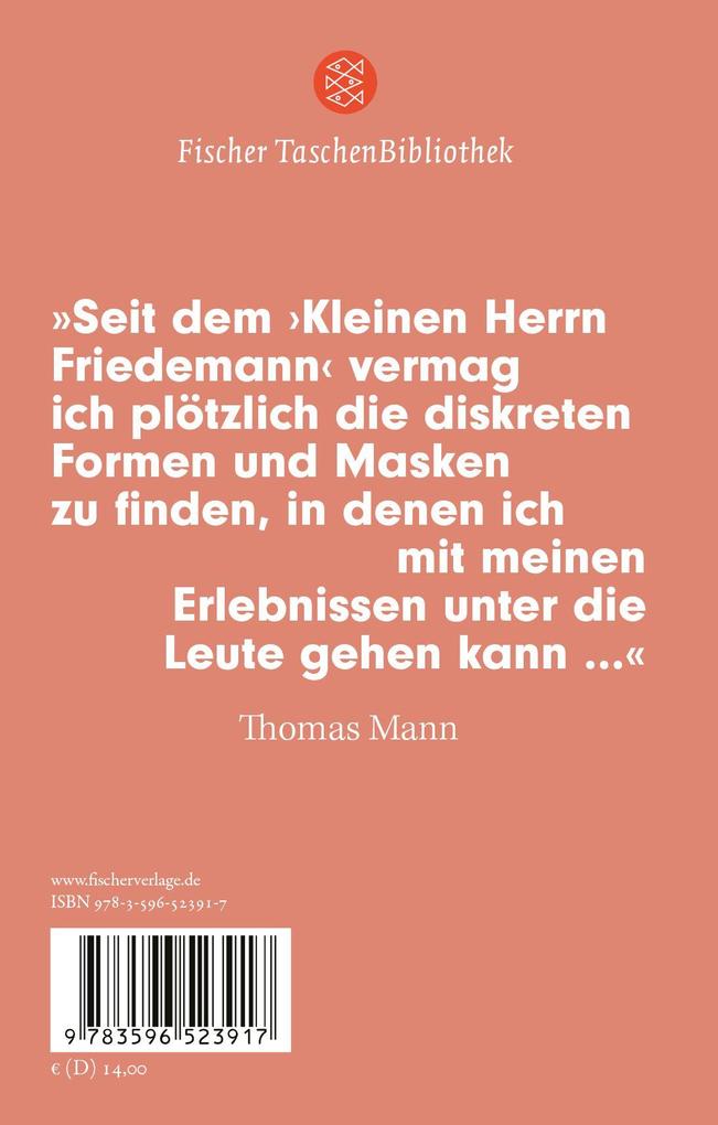 Weitere Ansicht: Der kleine Herr Friedemann | Thomas Mann